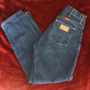 Vintage Wranglers - mom jeans - medium wash